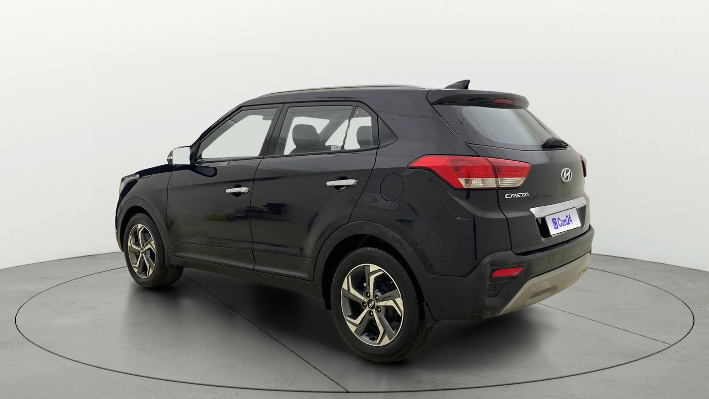 2018 Hyundai Creta SX AT 1.6 PETROL, Petrol, Automatic, 95,666 km, Left Back Diagonal