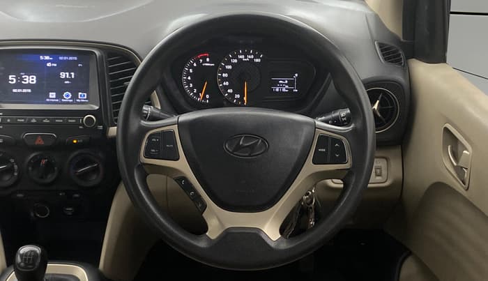 2019 Hyundai NEW SANTRO SPORTZ MT, Petrol, Manual, 1,18,115 km, Steering Wheel Close Up