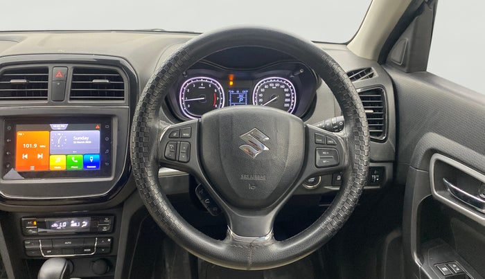 2020 Maruti Vitara Brezza ZXI PLUS AT SHVS, Petrol, Automatic, 66,311 km, Steering Wheel Close Up