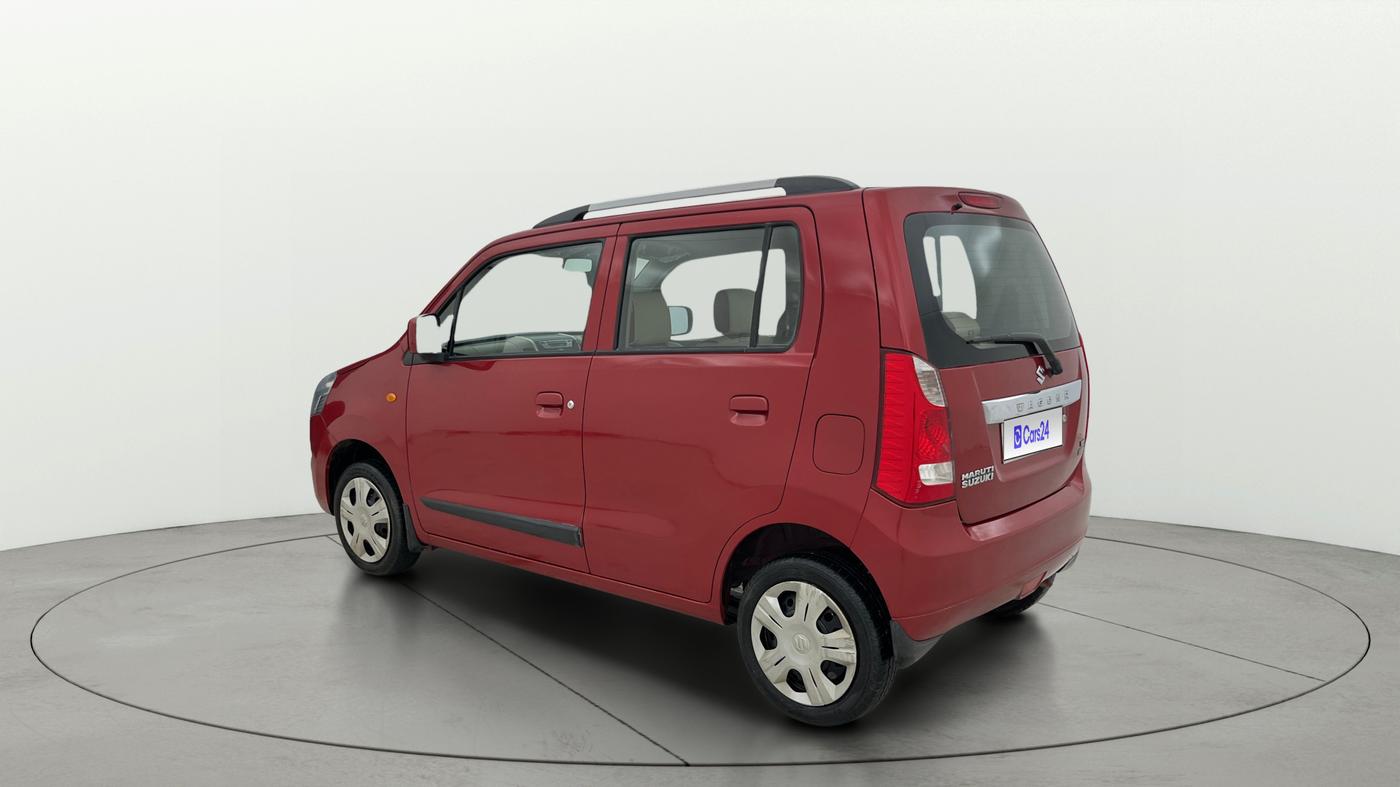 2015 Maruti Wagon R 1.0 VXI AMT, Petrol, Automatic, 40,336 km, Left Back Diagonal