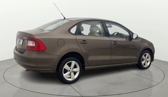 2014 Skoda Rapid 1.5 TDI CR ELEGANCE AT, Diesel, Automatic, 83,103 km, Right Back Diagonal