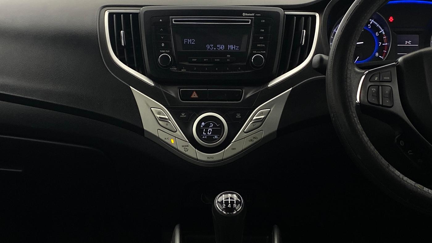 2016 Maruti Baleno DELTA PETROL 1.2, Petrol, Manual, 43,162 km, Air Conditioner