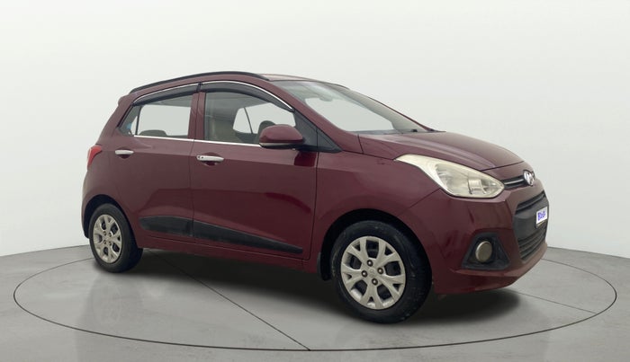 2014 Hyundai Grand i10 SPORTZ 1.2 KAPPA VTVT, Petrol, Manual, 66,342 km, Right Front Diagonal