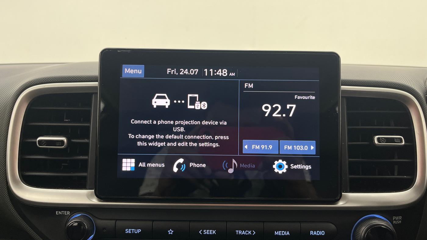 2021 Hyundai VENUE S+ 1.2, Petrol, Manual, 43,707 km, Air Conditioner