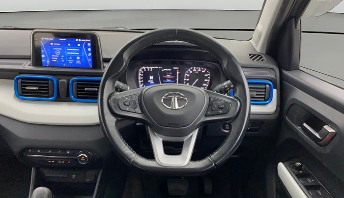 2021 Tata PUNCH CREATIVE AMT 1.2 RTN DUAL TONE, Petrol, Automatic, 43,489 km, Steering Wheel Close Up