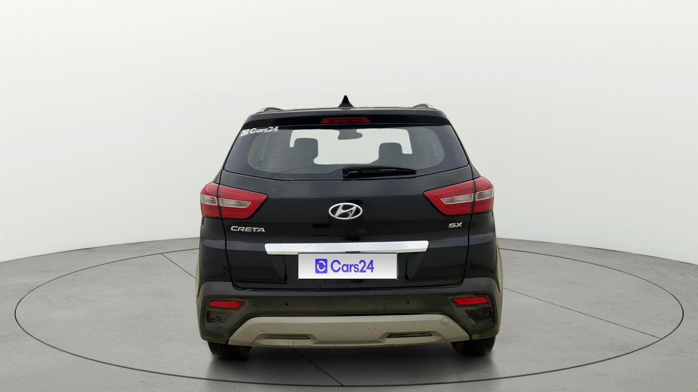 2019 Hyundai Creta SX AT 1.6 PETROL, Petrol, Automatic, 52,487 km, Back/Rear