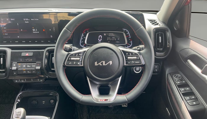2023 KIA SONET GTX PLUS 1.5 IMT, Diesel, Manual, 17,250 km, Steering Wheel Close Up