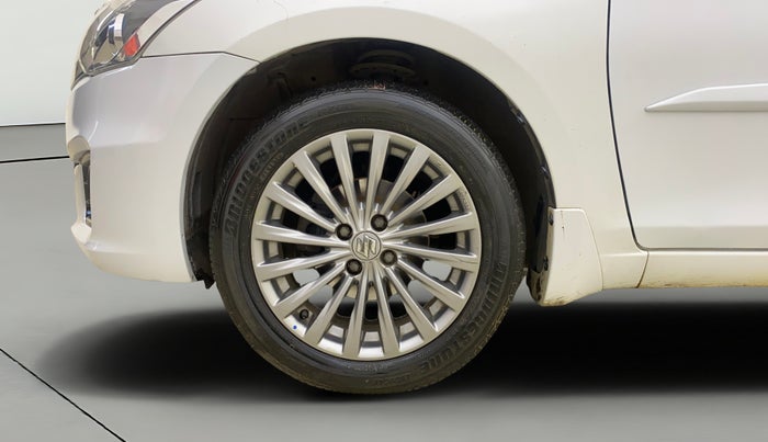 2016 Maruti Ciaz ZXI+ AT, Petrol, Automatic, 70,315 km, Left Front Wheel