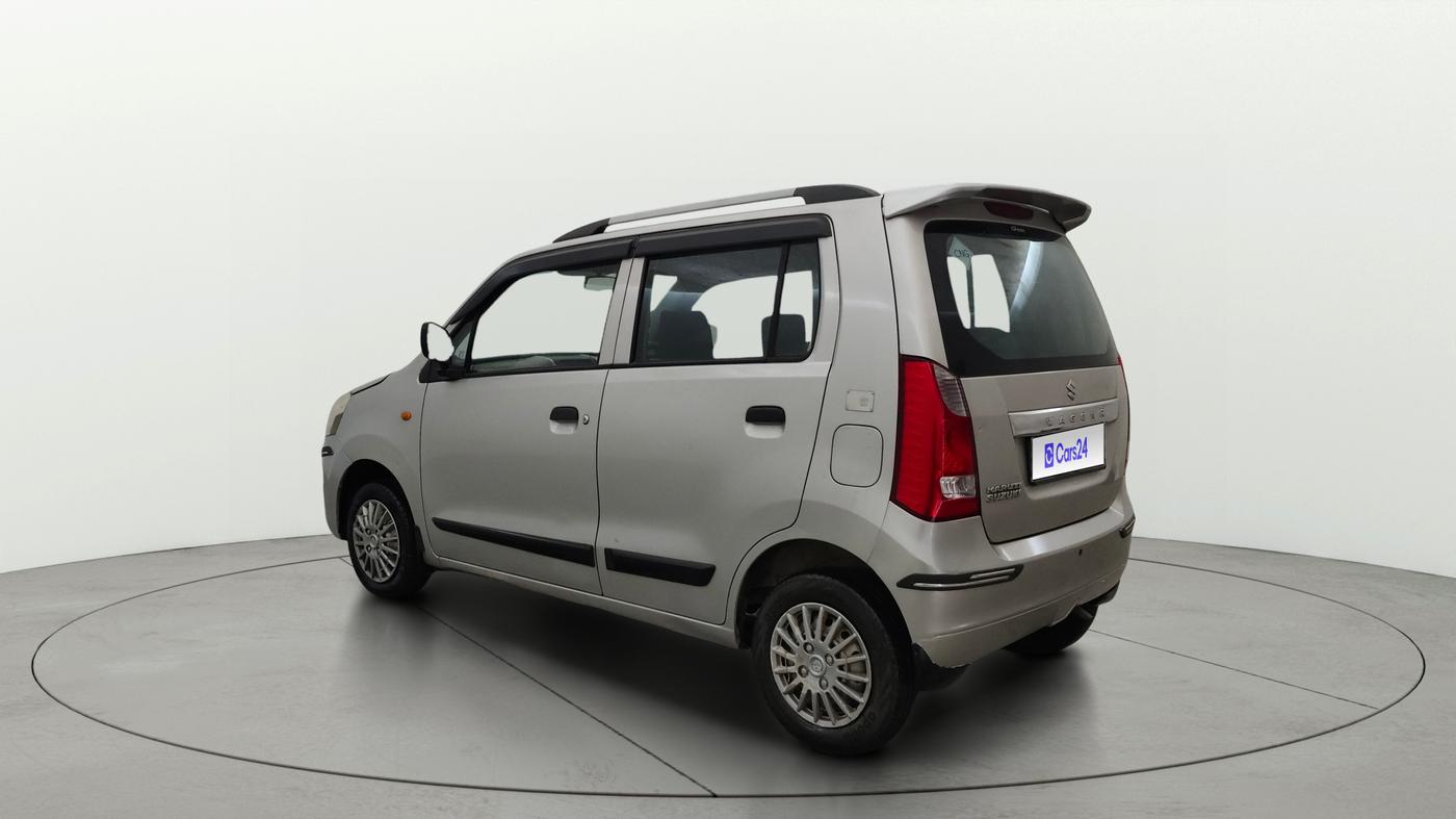 2018 Maruti Wagon R 1.0 LXI CNG, CNG, Manual, 1,01,604 km, Left Back Diagonal