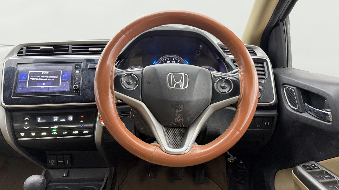 2017 Honda City 1.5L I-VTEC VX, CNG, Manual, 85,801 km, Steering Wheel Close Up