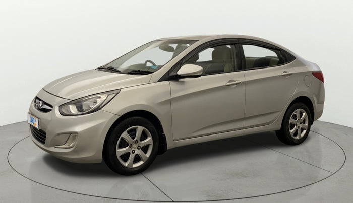 2014 Hyundai Verna FLUIDIC 1.4 CRDI, Diesel, Manual, 91,151 km, Left Front Diagonal