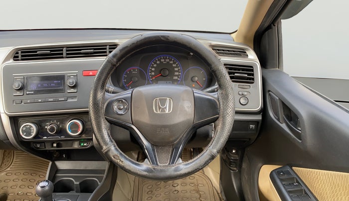 2014 Honda City 1.5L I-DTEC S, Diesel, Manual, 81,094 km, Steering Wheel Close Up
