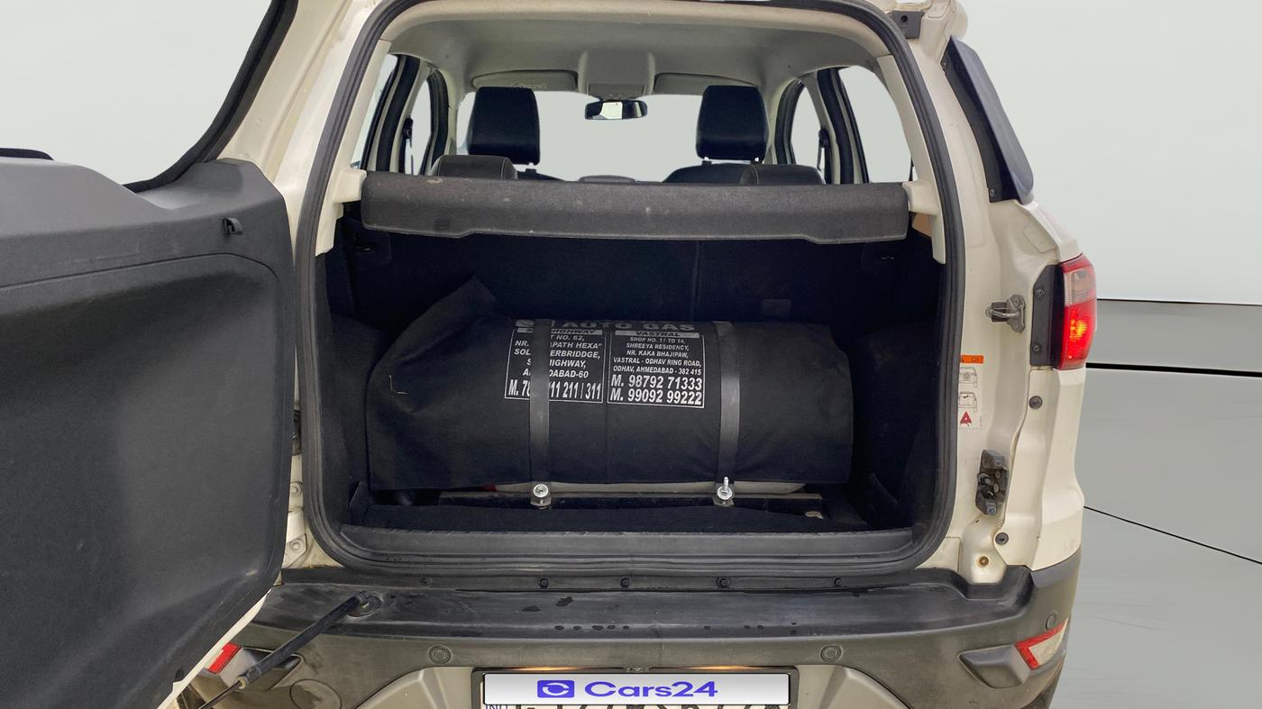 2018 Ford Ecosport TITANIUM + 1.5L PETROL AT, CNG, Automatic, 1,06,505 km, Boot Open Zoomed View