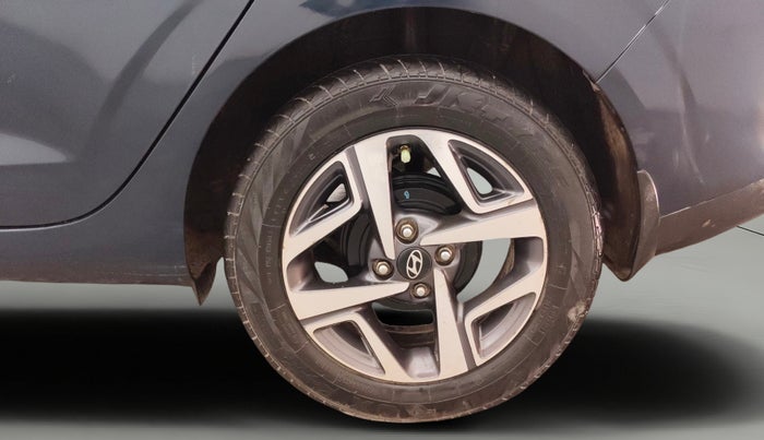 2023 Hyundai AURA SX 1.2 CNG, CNG, Manual, 56,354 km, Left Rear Wheel