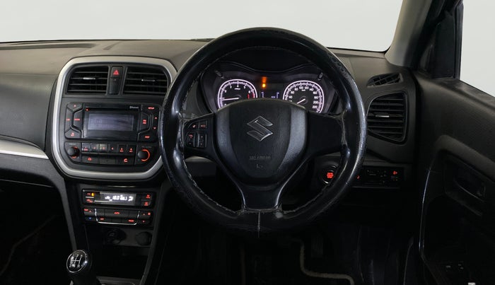 2021 Maruti Vitara Brezza VXI, Petrol, Manual, 73,300 km, Steering Wheel Close Up