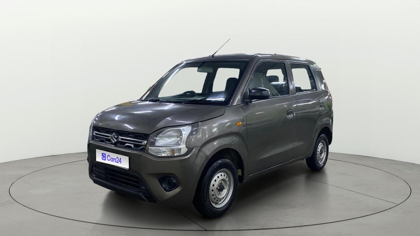 2021 Maruti New Wagon-R LXI CNG (O) 1.0, CNG, Manual, 51,205 km, Left Front Diagonal