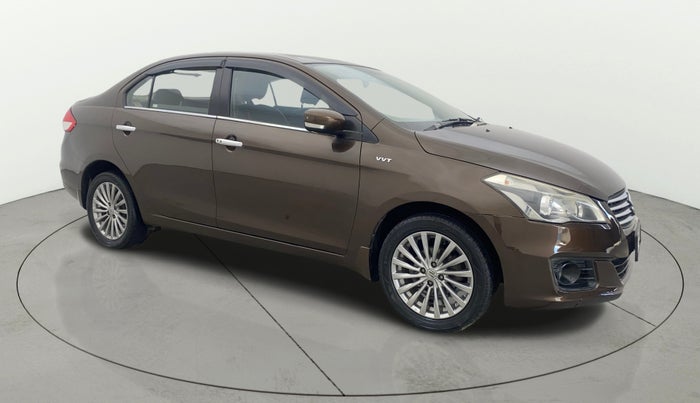 2016 Maruti Ciaz ZXI+, Petrol, Manual, 1,00,415 km, Right Front Diagonal
