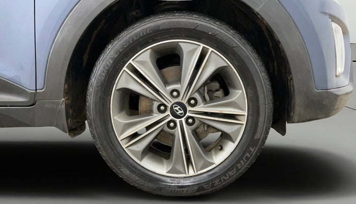 2016 Hyundai Creta SX PLUS AT 1.6 PETROL, Petrol, Automatic, 74,950 km, Right Front Wheel