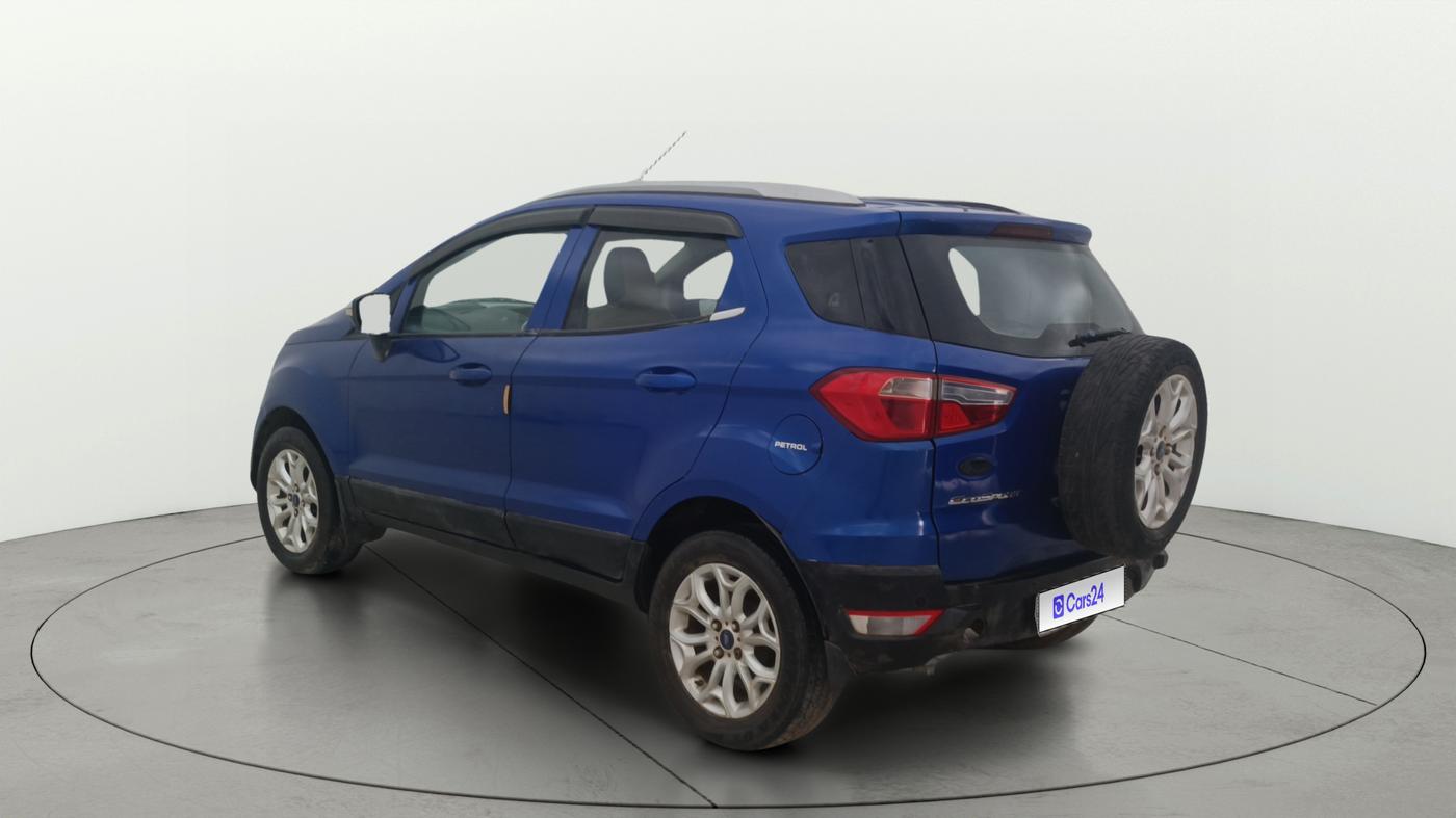 2013 Ford Ecosport TITANIUM 1.5L PETROL, Petrol, Manual, 1,26,348 km, Left Back Diagonal