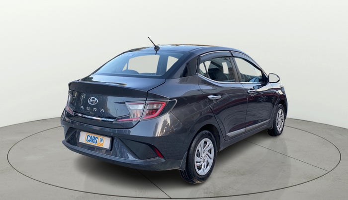 2021 Hyundai AURA S 1.2 CNG, CNG, Manual, 1,09,361 km, Right Back Diagonal