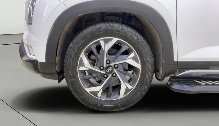 2022 Hyundai Creta SX (O) IVT 1.5 PETROL, Petrol, Automatic, 76,230 km, Left Front Wheel