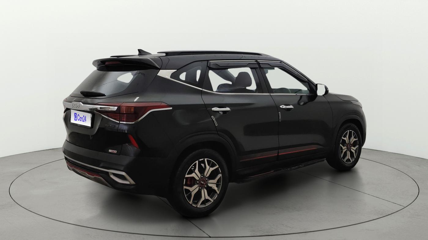 2022 KIA SELTOS GTX (O) 1.4 PETROL, Petrol, Manual, 52,485 km, Right Back Diagonal
