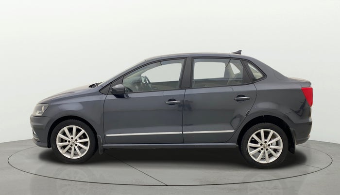 2018 Volkswagen Ameo HIGHLINE PLUS 1.5L AT 16 ALLOY, Diesel, Automatic, 1,42,913 km, Left Side