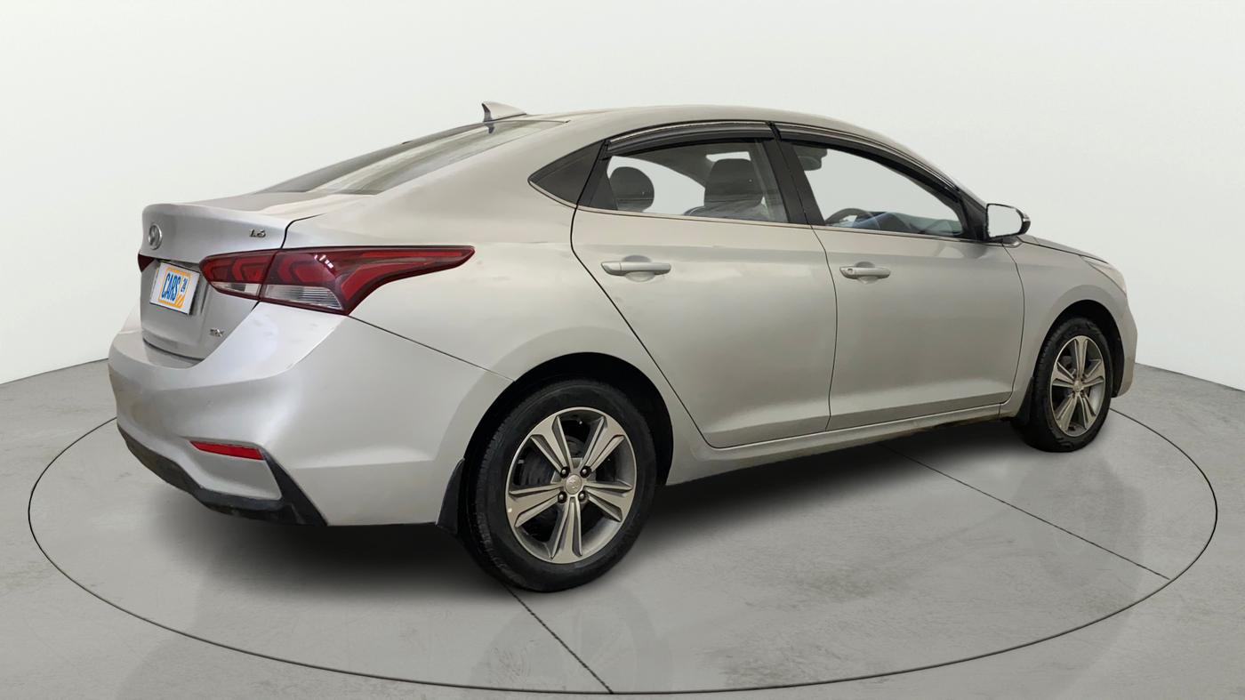 2018 Hyundai Verna 1.6 VTVT SX, Petrol, Manual, 78,109 km, Right Back Diagonal