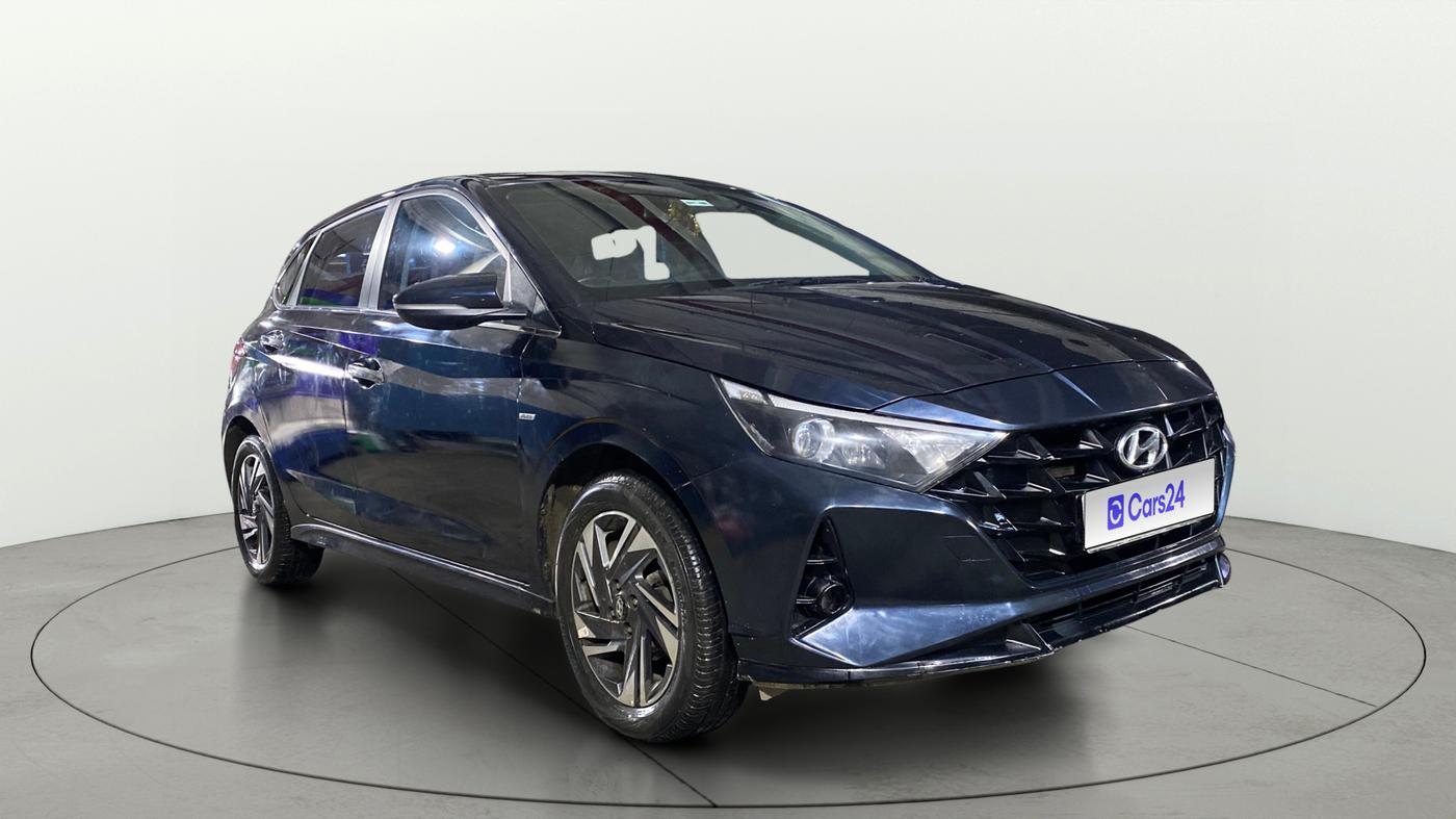 2023 Hyundai NEW I20 ASTA (O) 1.2 AT, Petrol, Automatic, 30,464 km, Right Front Diagonal