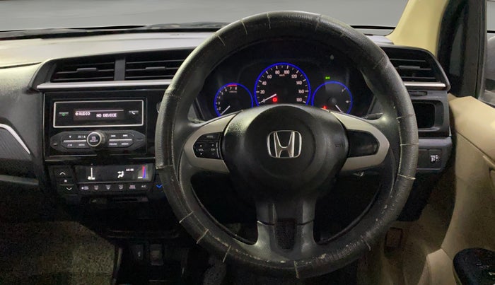 2017 Honda Brio S MT, Petrol, Manual, 24,488 km, Steering Wheel Close Up