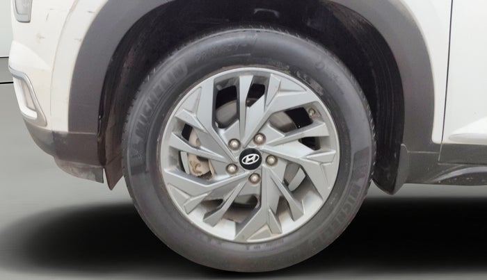 2021 Hyundai Creta SX (O) 1.4 TURBO DCT, Petrol, Automatic, 71,904 km, Left Front Wheel