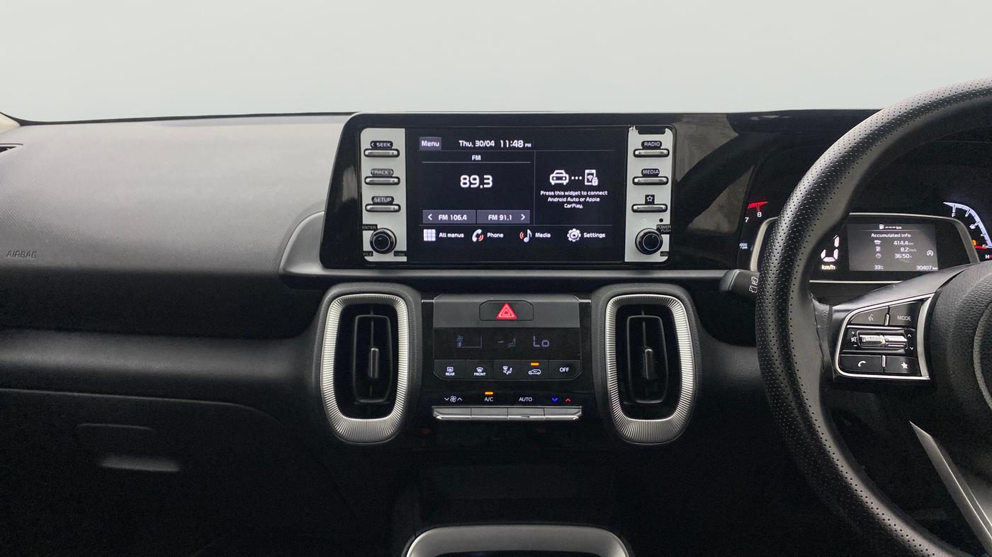 2025 KIA SONET HTK (O) 1.2 Petrol MT, Petrol, Manual, 30,406 km, Air Conditioner