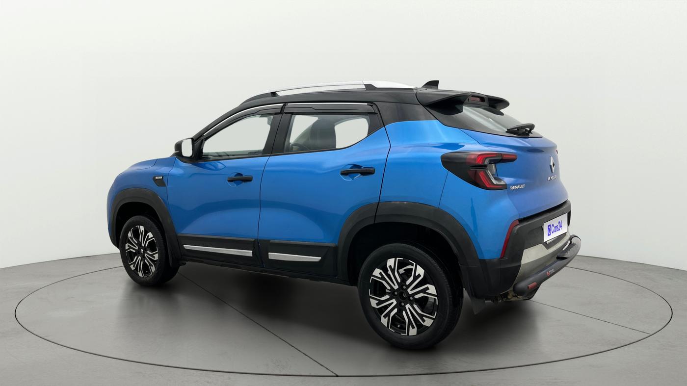 2022 Renault Kiger RXZ AMT, Petrol, Automatic, 27,664 km, Left Back Diagonal
