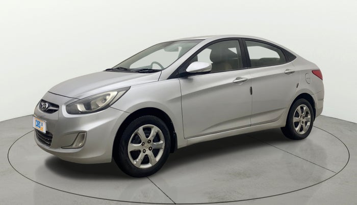 2012 Hyundai Verna FLUIDIC 1.4 VTVT, Petrol, Manual, 1,40,443 km, Left Front Diagonal