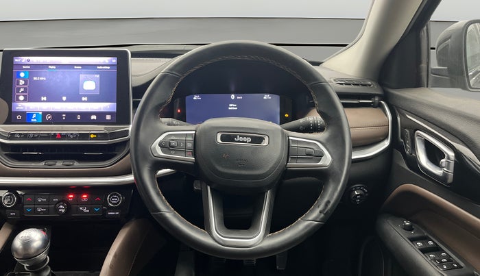 2023 Jeep MERIDIAN LIMITED (O) 4X2 MT, Diesel, Manual, 28,702 km, Steering Wheel Close Up