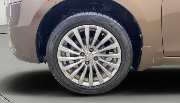 2016 Maruti Ciaz ZXI+, Petrol, Manual, 35,951 km, Left Front Wheel