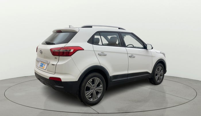 2016 Hyundai Creta SX PLUS AT 1.6 DIESEL, Diesel, Automatic, 1,07,738 km, Right Back Diagonal