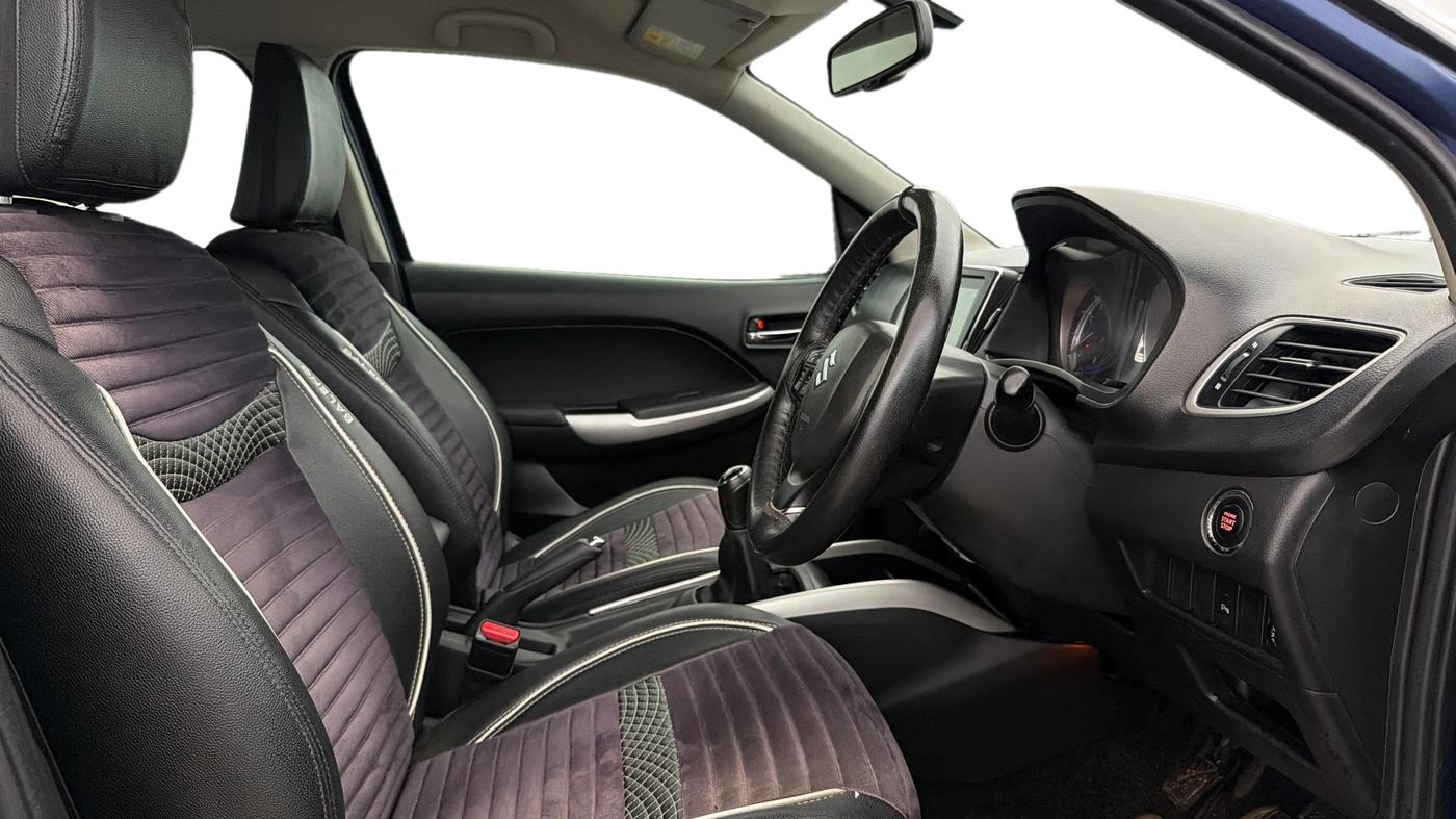 2017 Maruti Baleno ALPHA PETROL 1.2, Petrol, Manual, 73,500 km, Right Side Front Door Cabin