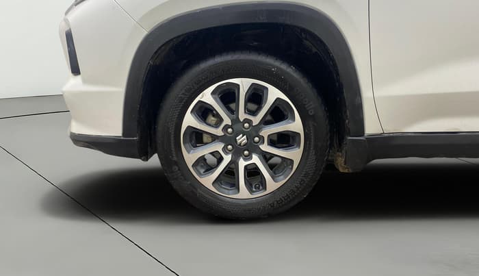 2023 Maruti Grand Vitara ALPHA SMART HYBRID AT, Petrol, Automatic, 63,790 km, Left Front Wheel