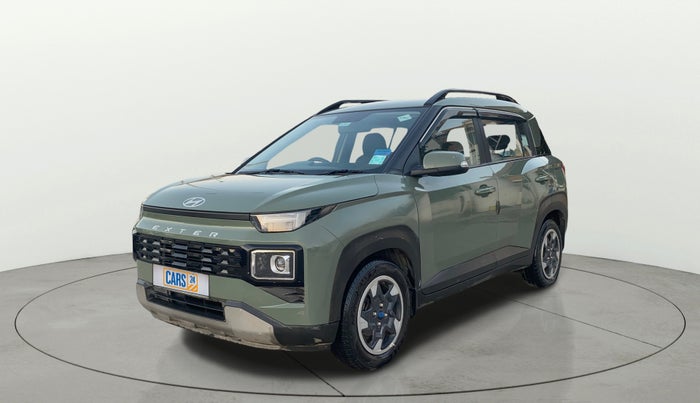 2023 Hyundai EXTER SX 1.2 CNG MT, CNG, Manual, 1,01,815 km, Left Front Diagonal