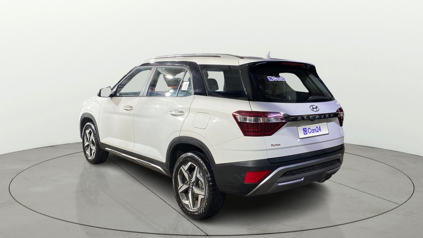 2023 Hyundai ALCAZAR PRESTIGE 1.5 TURBO PETROL MT 7STR, Petrol, Manual, 7,467 km, Left Back Diagonal