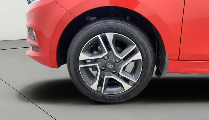 2020 Tata Tiago XZA PLUS DUAL TONE PETROL, Petrol, Automatic, 34,480 km, Left Front Wheel