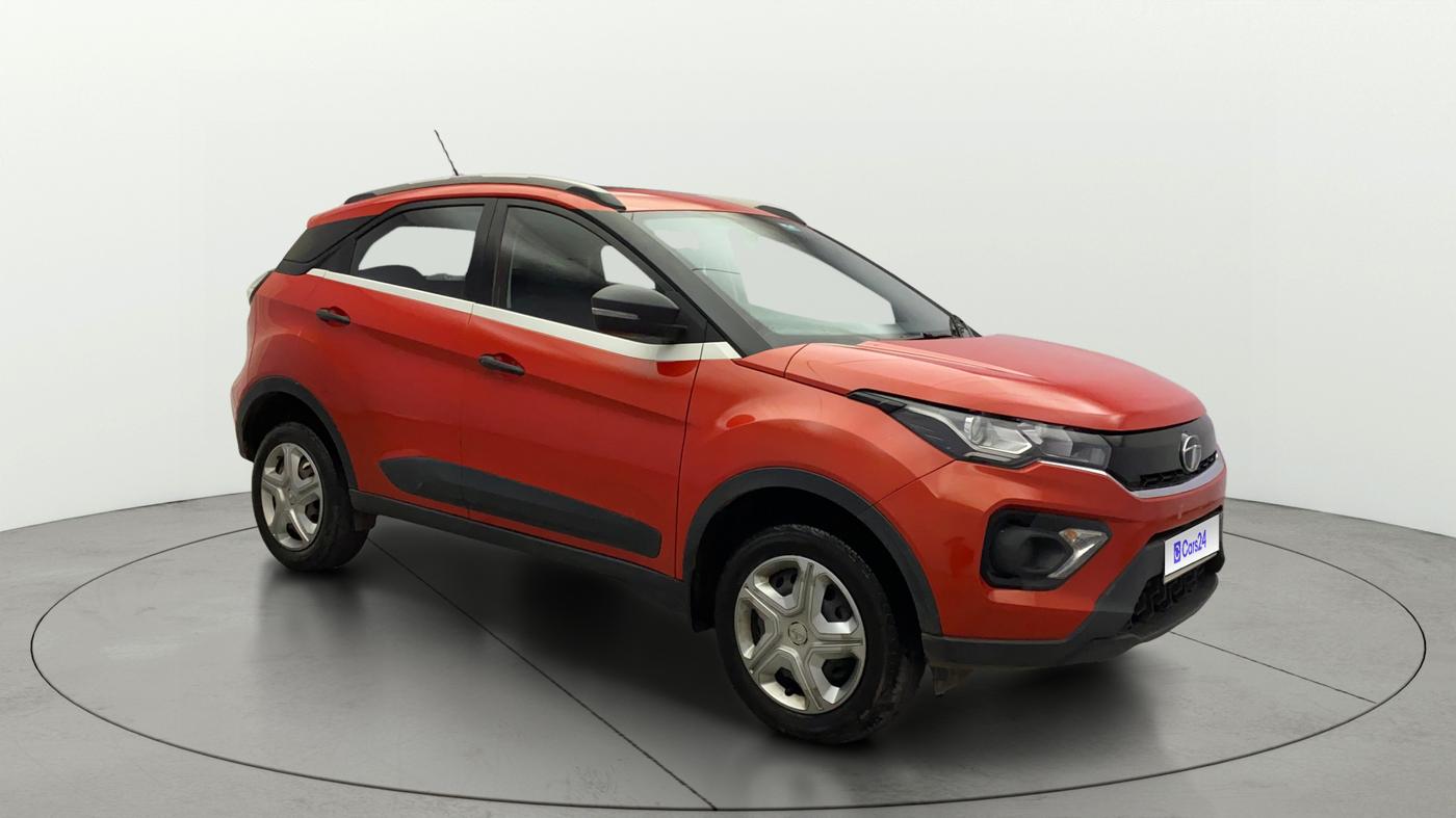 2020 Tata NEXON XM SUNROOF PETROL, Petrol, Manual, 27,588 km, Right Front Diagonal