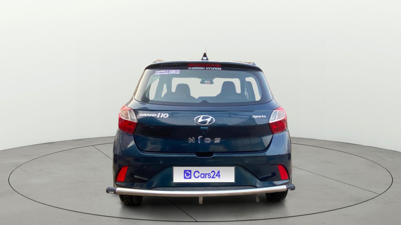 2021 Hyundai GRAND I10 NIOS SPORTZ AMT 1.2 KAPPA VTVT, Petrol, Automatic, 25,980 km, Back/Rear