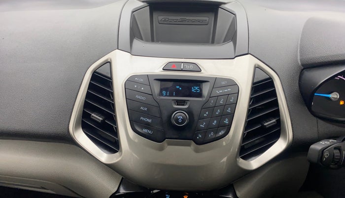 2016 Ford Ecosport TREND+ 1.5L DIESEL, Diesel, Manual, 1,20,599 km, Air Conditioner