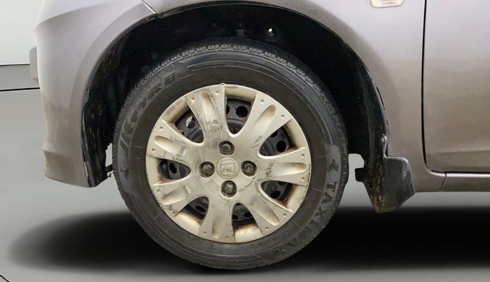 2014 Honda Brio S MT, Petrol, Manual, 70,678 km, Left Front Wheel