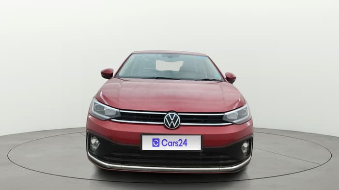 2022 Volkswagen VIRTUS TOPLINE TSI 1.0 AT, Petrol, Automatic, 6,593 km, Front