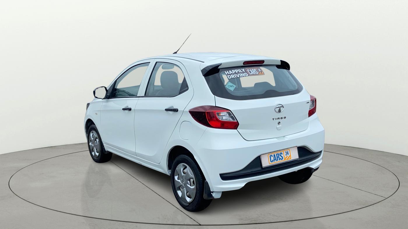 2023 Tata Tiago XM CNG, CNG, Manual, 32,657 km, Left Back Diagonal
