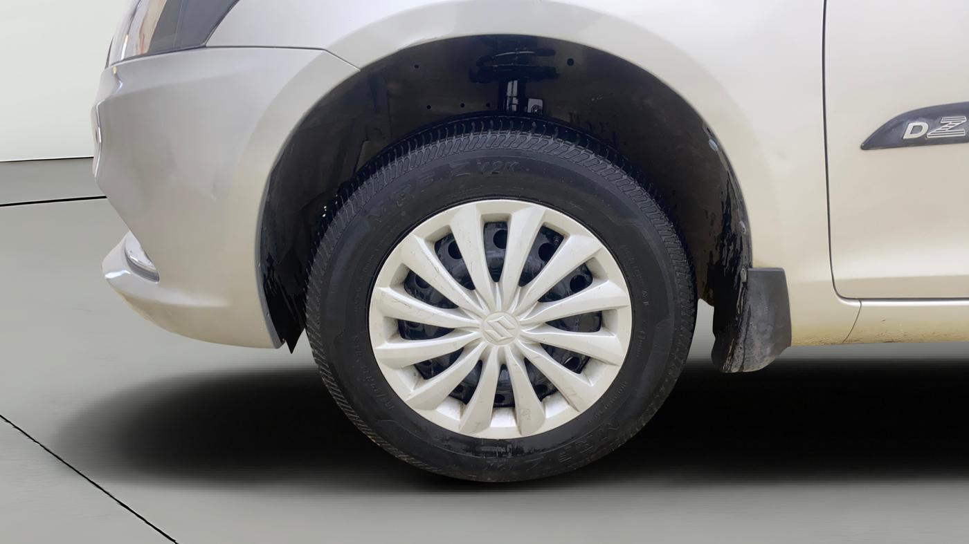 2016 Maruti Swift Dzire VXI, Petrol, Manual, 72,920 km, Left Front Wheel