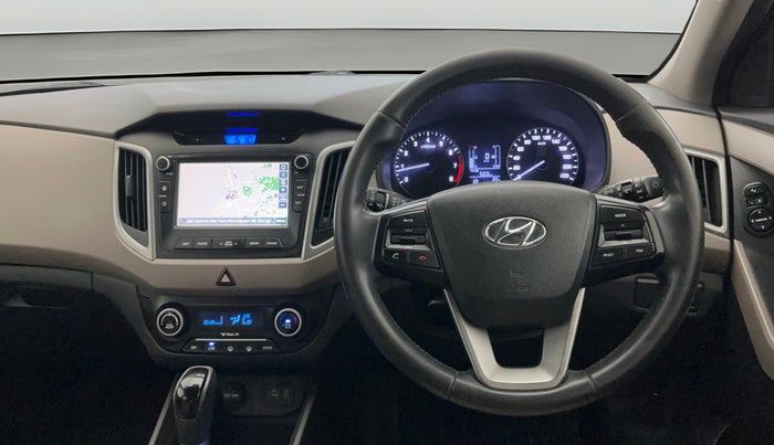 2017 Hyundai Creta SX PLUS AT 1.6 PETROL, Petrol, Automatic, 69,476 km, Steering Wheel Close Up